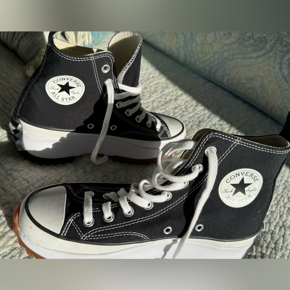 Chuck Taylor® All Star® Run Star Hike High Top Platform Sneaker (Unisex) - Picture 14 of 15